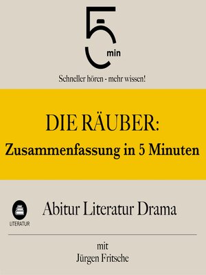 cover image of Die Räuber